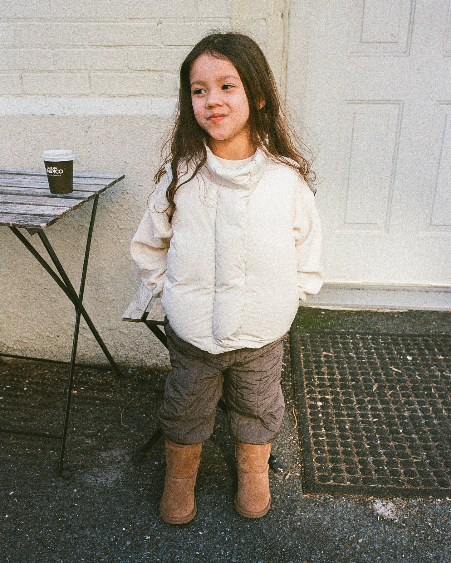 Lightweight padded pants - Pink [EARTH THE ARCHIVE] (26AW)