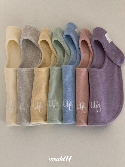 【オーダー会】cloud terry bibs [wouldU]【2025年11月下旬以降順次お届け予定】
