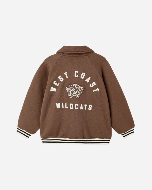 FRENCH TERRY BOMBER - WEST COAST WILD CATS [Rylee + Cru](25AW Drop2)
