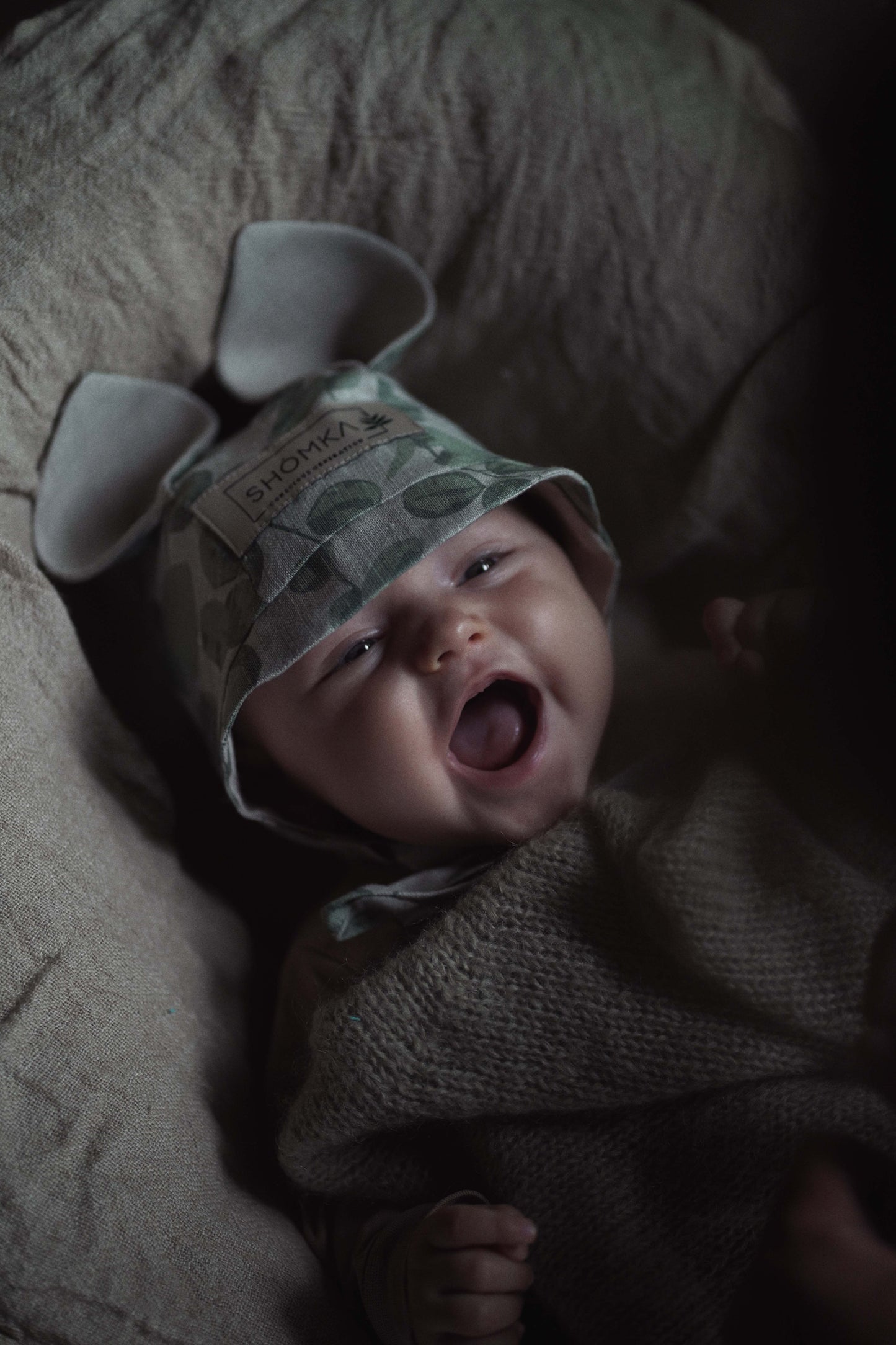 【オーダー会】'SQUIRREL' LINEN BONNET [SHOMKA] 【2026年4月中旬以降順次発送】