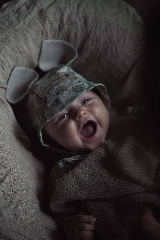 【オーダー会】'SQUIRREL' LINEN BONNET [SHOMKA] 【2026年4月中旬以降順次発送】