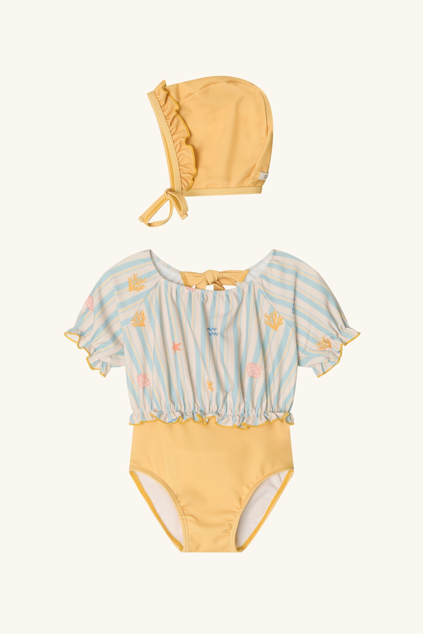 Ocean Play Wave Swim Suit (2PCS) [Doucement] (25SS)