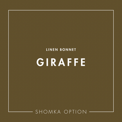 【SHÓMKA】option / type (linen bonnet)