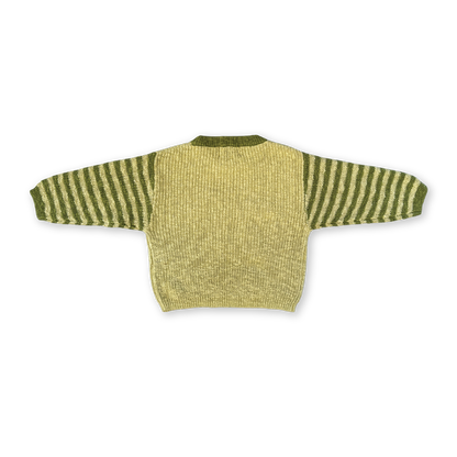 Organic Candy Cane Christmas Jumper [GROWN] (25HOL)