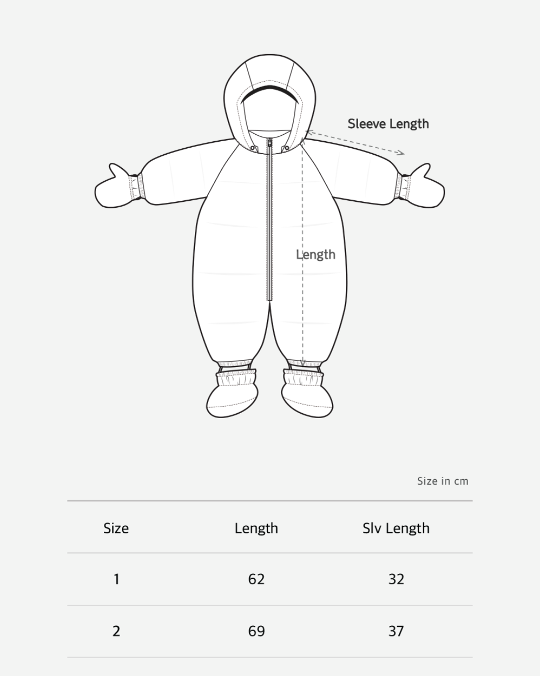 Padded jumpsuit - Cream [EARTH THE ARCHIVE] (26AW)