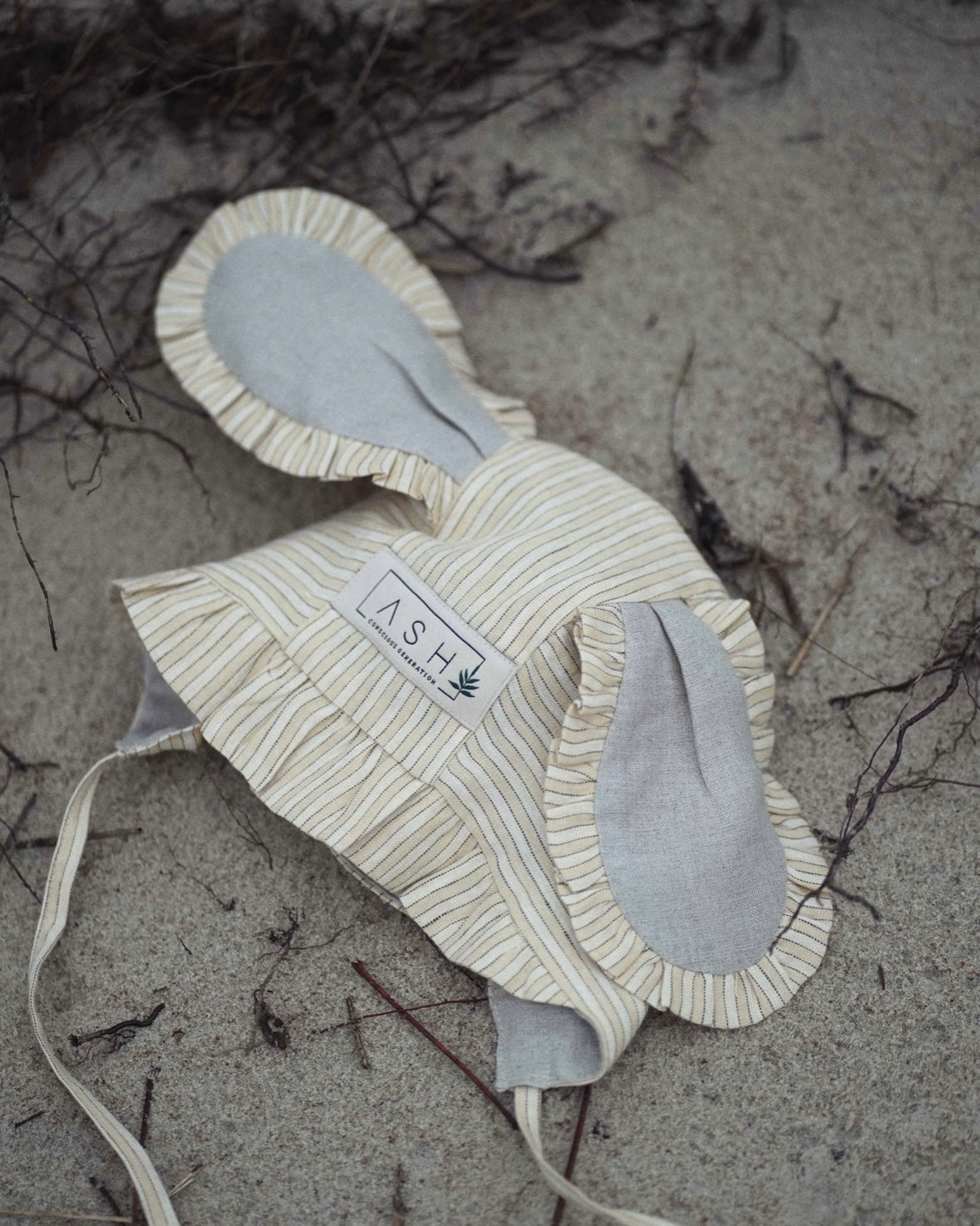 帽子 ash generation puppy bonnet 51 オーダー会】[ASH generation] PUPPY BONNET (linen) 【2024年5