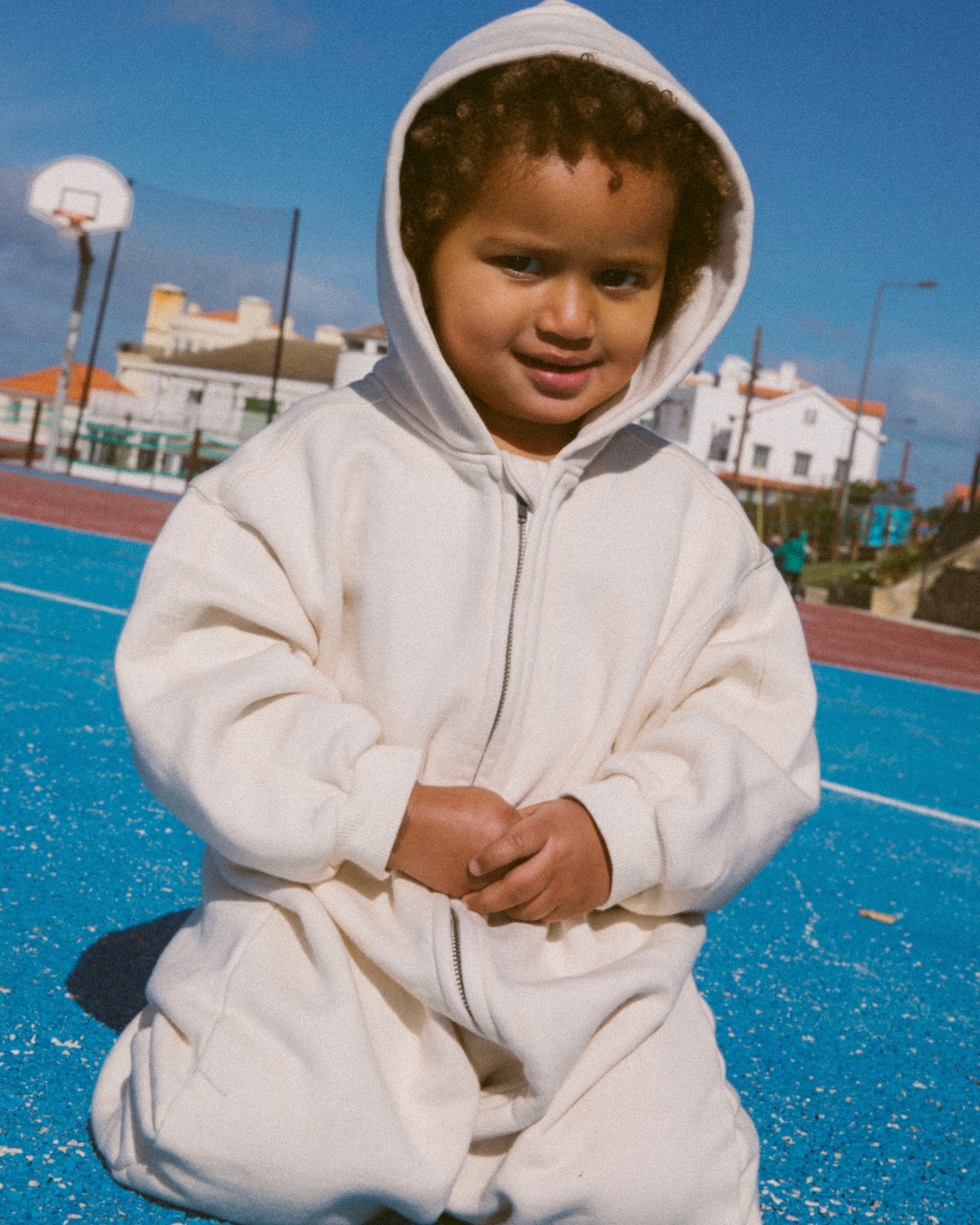 Organic French terry suit - Brown [EARTH THE ARCHIVE] (26AW)