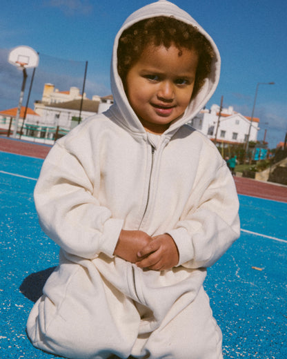 Organic French terry suit - Brown [EARTH THE ARCHIVE] (26AW)