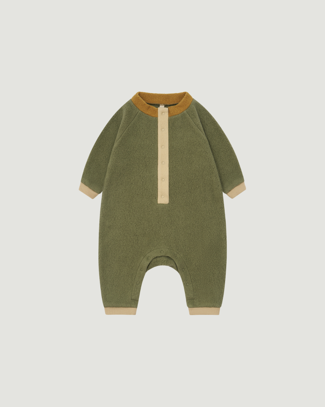 Pine Fleece High Neck Onesie [Organic Zoo](26AW)drop1