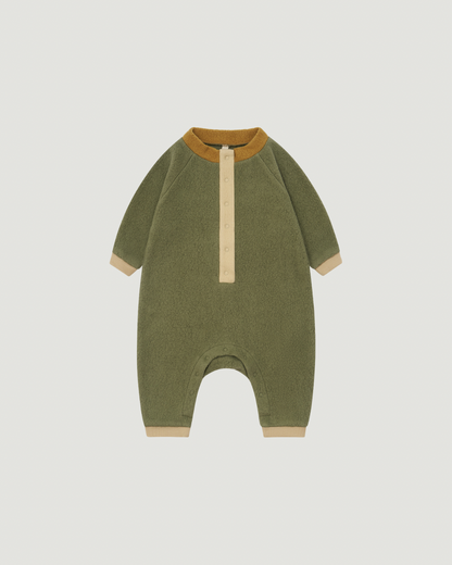 Pine Fleece High Neck Onesie [Organic Zoo](26AW)drop1