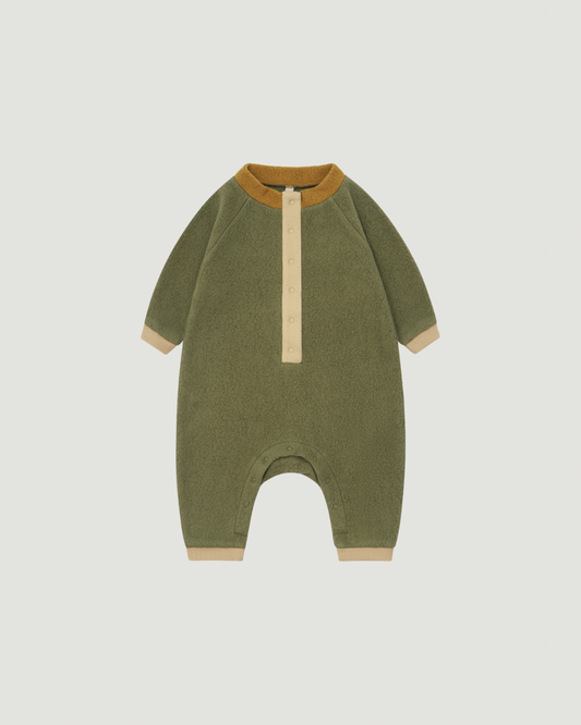 Pine Fleece High Neck Onesie [Organic Zoo](26AW)drop1