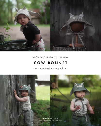 【オーダー会】LINEN BONNET & HAT [SHOMKA/ショムカ] (25SS)