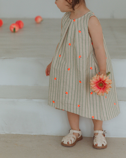 Peach Bloom Dress  [Doucement] (25SS)