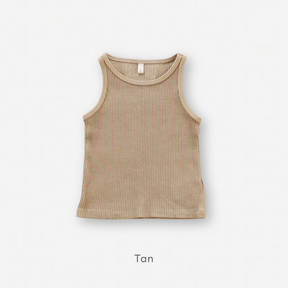 【26年11月オーダー会】 Ribbed Sleeveless [EARTH THE ARCHIVE] 【2026年3月上旬以降お届け予定】