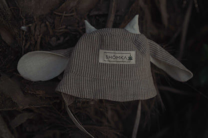 【オーダー会】'COW' LINEN HAT [SHOMKA] 【2026年4月中旬以降順次発送】