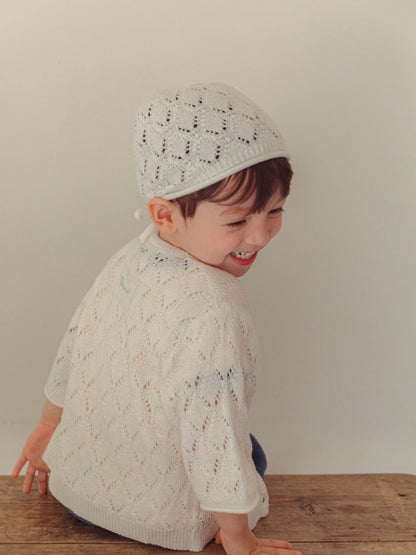 Leaf Breeze Beanie - Cream [Doucement] (26SS)
