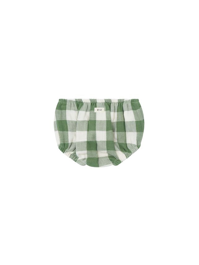Dill Gingham Shortie [organic zoo] (26SS)