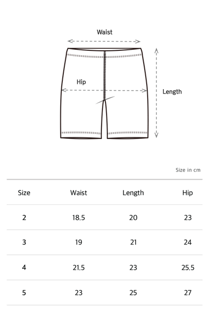 【26年11月オーダー会】 Biker Shorts [EARTH THE ARCHIVE] (全5色) 【2026年3月上旬以降お届け予定】