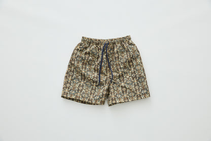 Old Tile Pattern Boys Surf Shorts [eLfinFolk] (26SS)