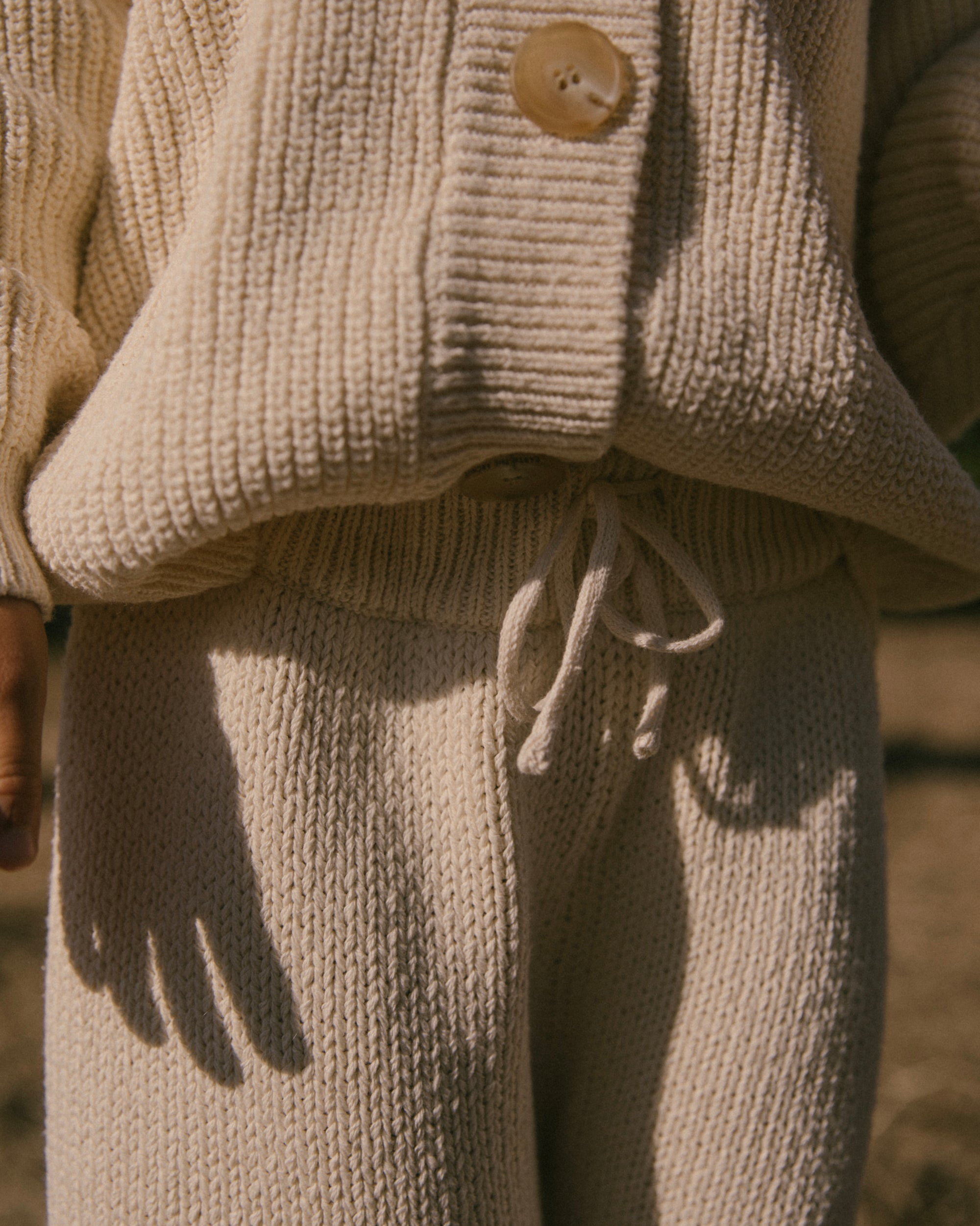 Knit bottom - Light Olive [EARTH THE ARCHIVE] (26AW)