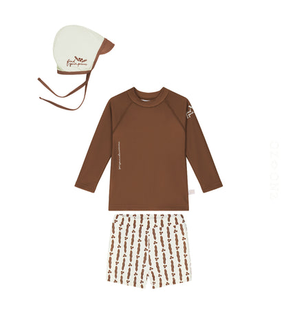 Coconut Sand - Brown (3pcs)  [OZONZ] (25SS)