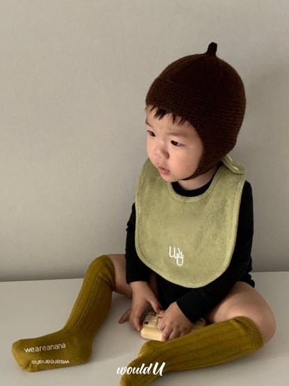 【オーダー会】cloud terry bibs [wouldU]【2025年11月下旬以降順次お届け予定】