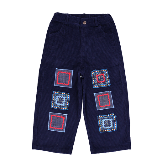 Dylan Pants - Midnight Corduroy [Bebe Organic](26AW)drop1