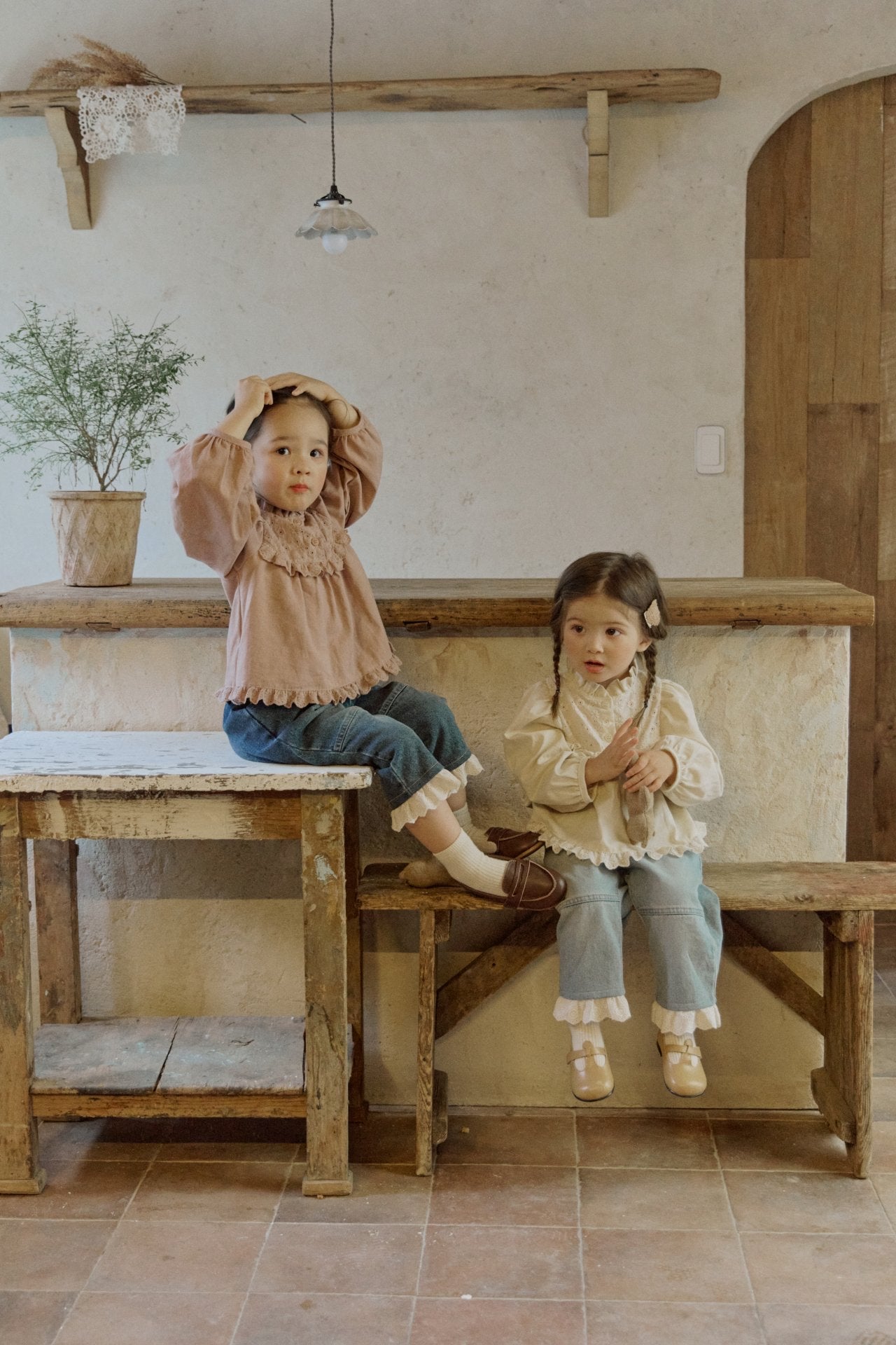 [Puella FLO] rumi denim pants