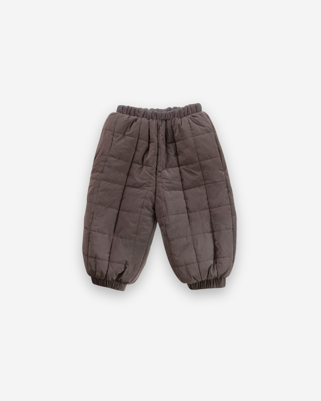 Lightweight padded pants - Brown [EARTH THE ARCHIVE] (26AW)