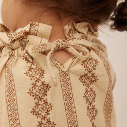 Blouse E5 - Beige