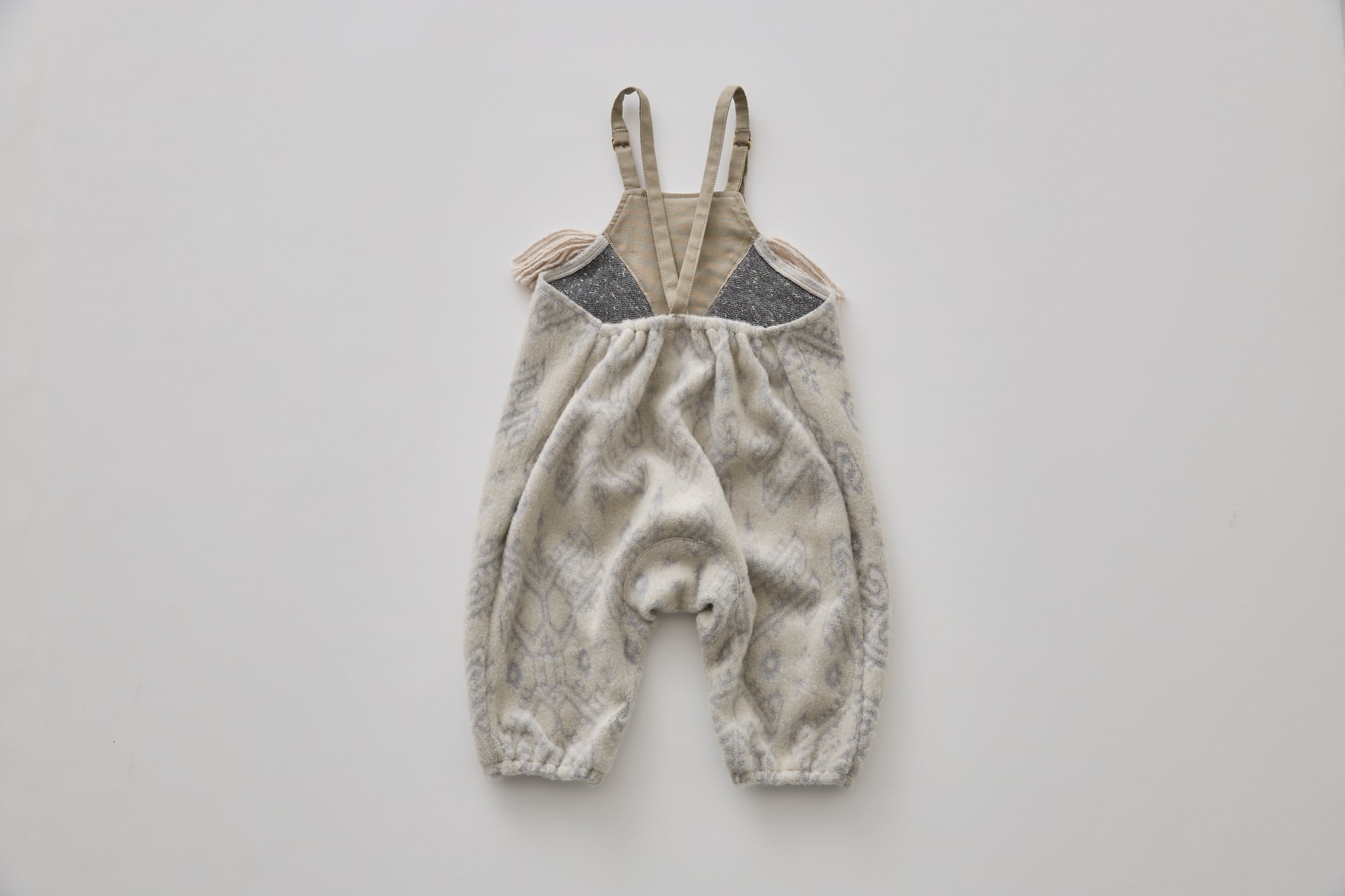 Snow Jacquard Rompers - Ivory [eLfinFolk ] (25AW•Drop2)