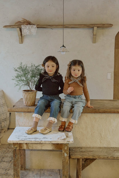 [Puella FLO] rumi denim pants