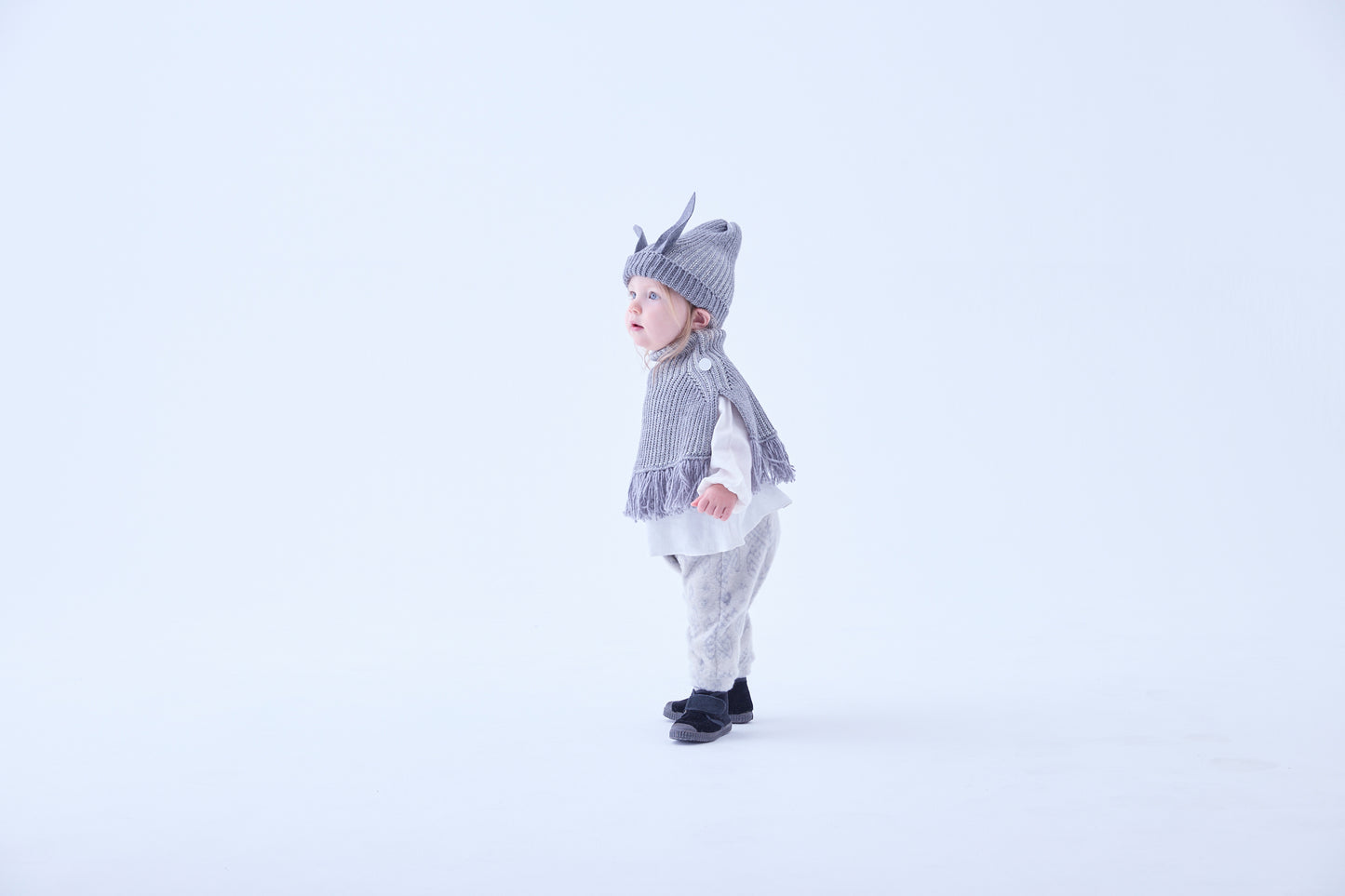 Beast Beanie Ⅱ by CA4LA - Gray [eLfinFolk / エルフィンフォルク] (25AW•Drop2) 【2025年9月中旬以降発送予定】