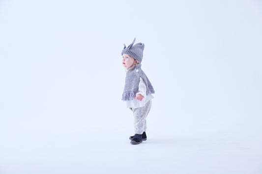 Beast Beanie Ⅱ by CA4LA - Gray [eLfinFolk / エルフィンフォルク] (25AW•Drop2) 【2025年9月中旬以降発送予定】
