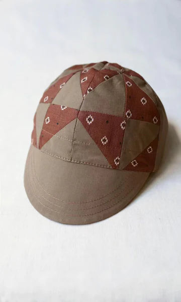 [iver and isla] patchwork cap  (acorn) - SS24