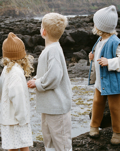 Ribbed Pixie Beanie - Toast [GROWN](25KIDS CLUB)