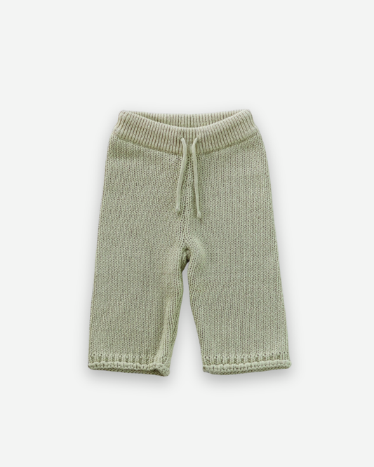 Knit bottom - Light Olive [EARTH THE ARCHIVE] (26AW)