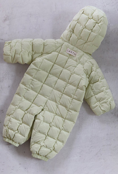Lightweight padded jumpsuit - Light Olive [EARTH THE ARCHIVE] (26AW)
