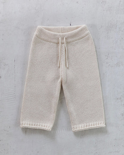 Knit bottom - Cream [EARTH THE ARCHIVE] (26AW)