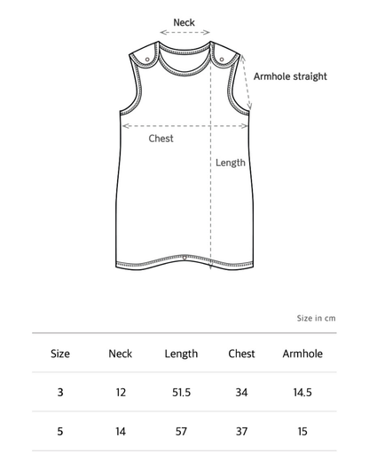 Sleeping vest - Ecru Cream [EARTH THE ARCHIVE] (26AW)