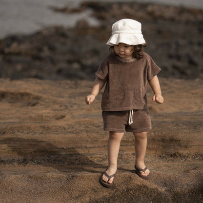 【26年11月オーダー会】 Cropped Sweat [EARTH THE ARCHIVE] (全5色) 【2026年3月上旬以降お届け予定】