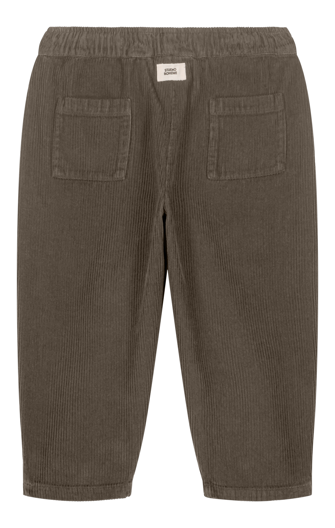 【予約販売】 CARROT PANTS - DARK TAUPE [STUDIO BOHEME] (25AW) 【2025年9月中旬以降入荷予定】