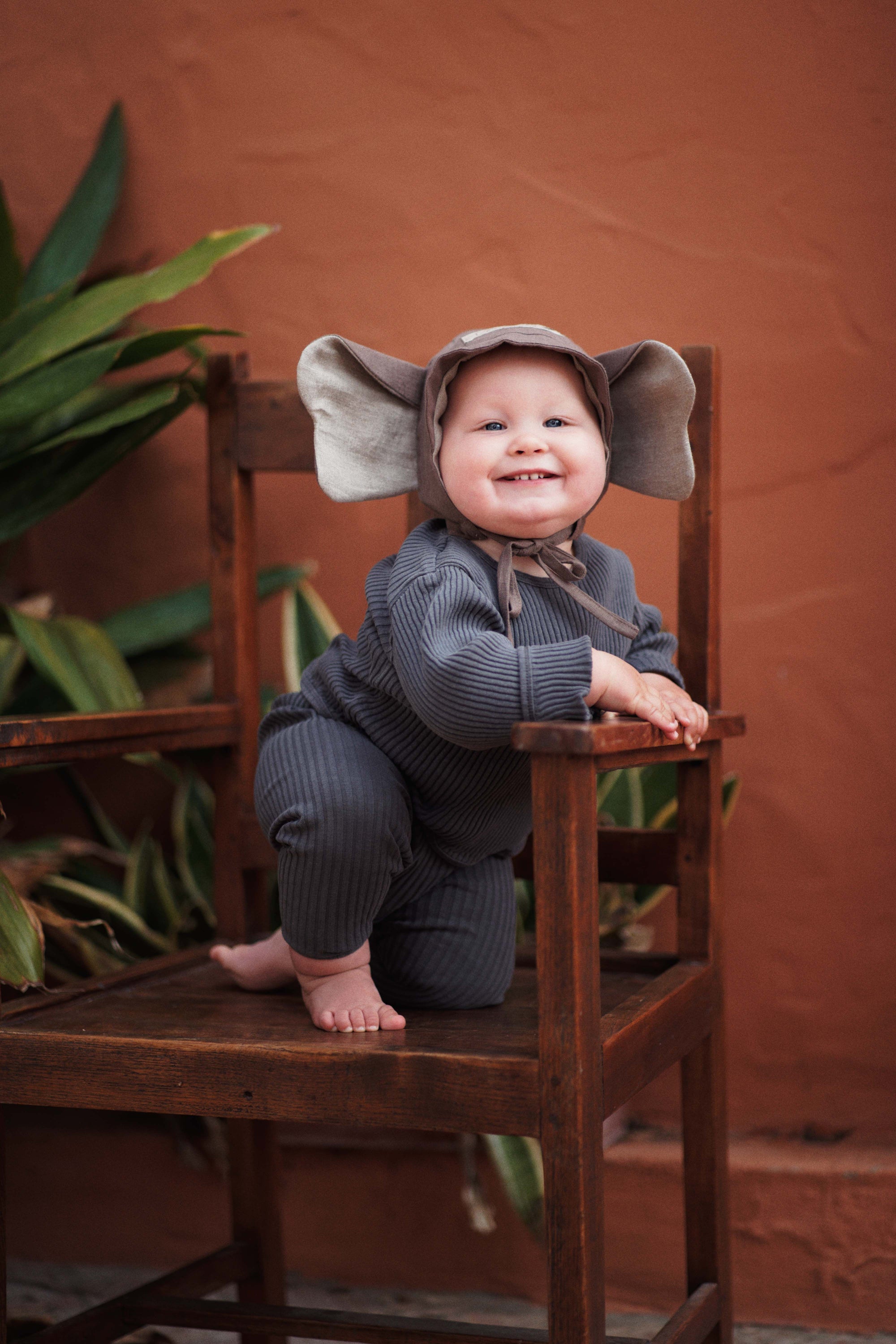 【オーダー会】'ELEPHANT' LINEN BONNET [SHOMKA] 【2026年5月下旬以降順次発送】
