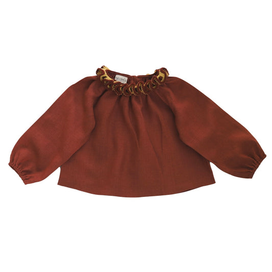 Liana Shirt - Chestnut