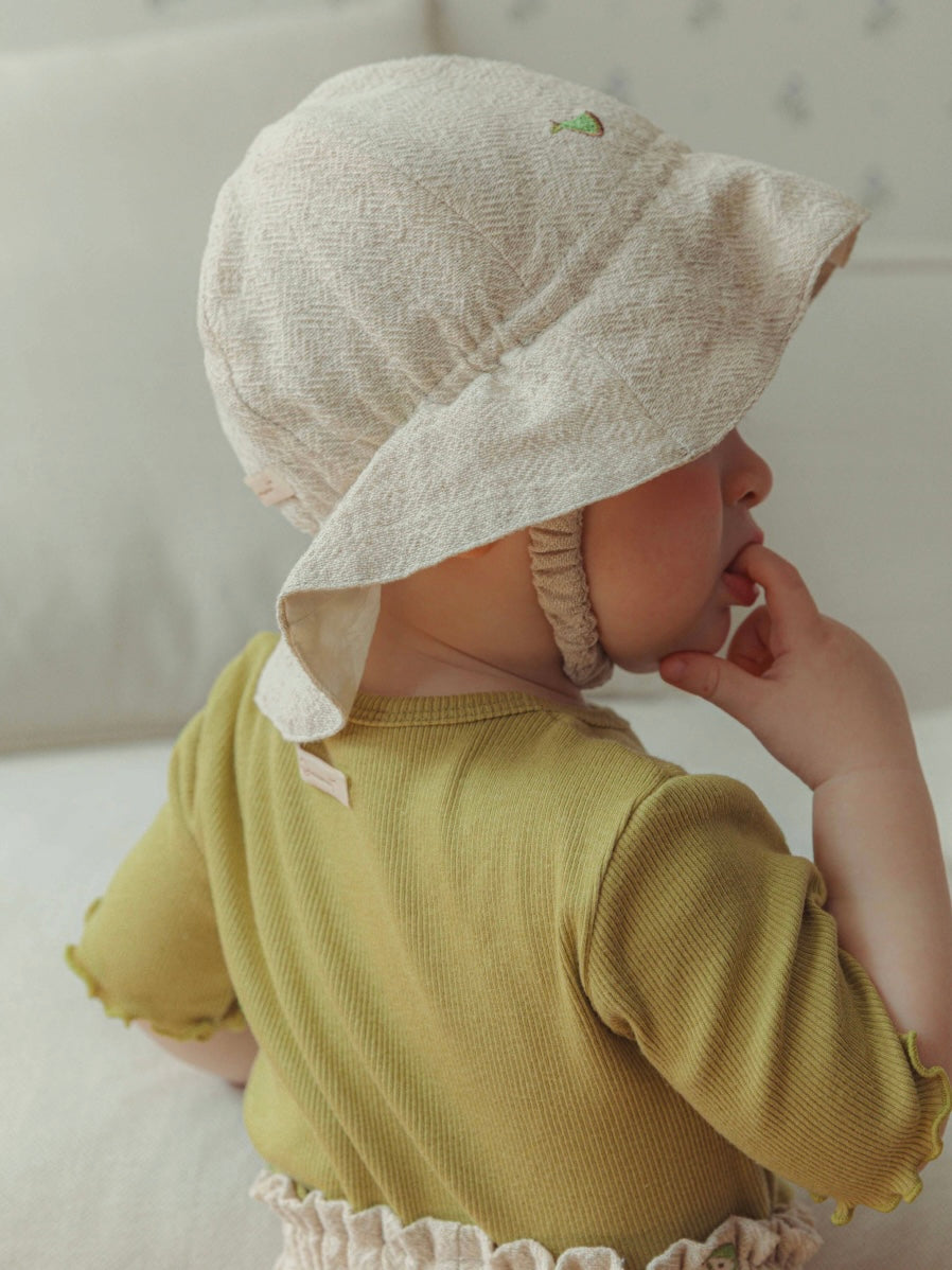 Pear Linen Bucket Hat [Doucement] (26SS)
