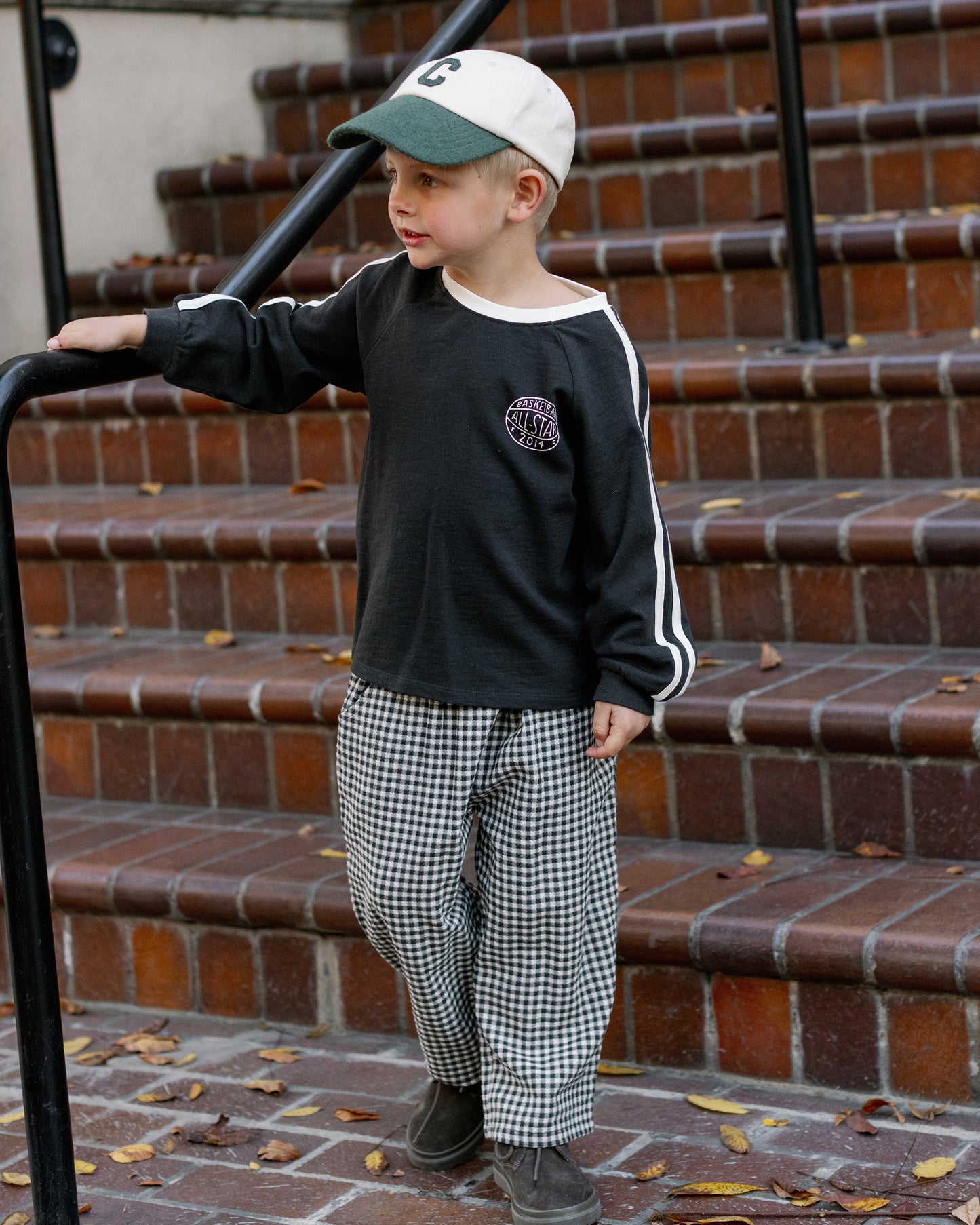 JERSEY LONG SLEEVE TEE - BLACK [Rylee + Cru](25AW Drop2)