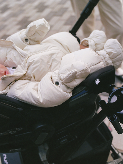 Padded jumpsuit - Cream [EARTH THE ARCHIVE] (26AW)