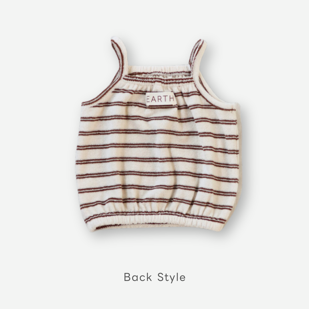 【26年11月オーダー会】 Volume Sleeveless - Terry [EARTH THE ARCHIVE] 【2026年3月上旬以降お届け予定】