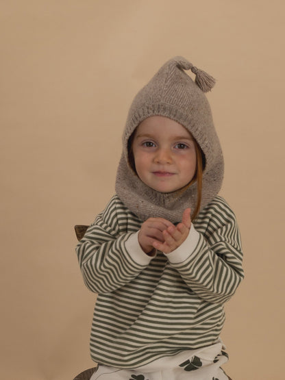 OATMEAL BALACLAVA [organic zoo] (25AW)