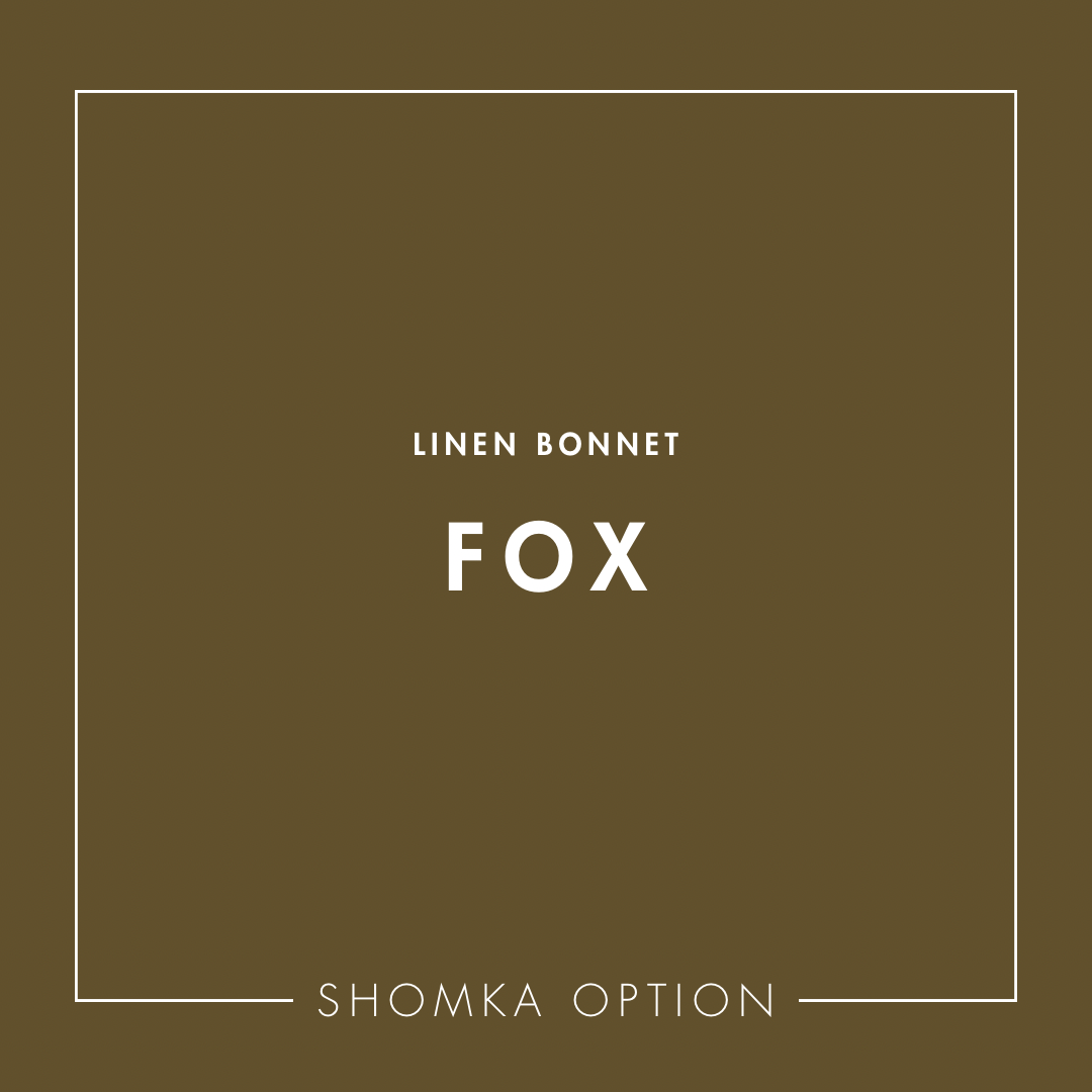 【SHÓMKA】option / type (linen bonnet)